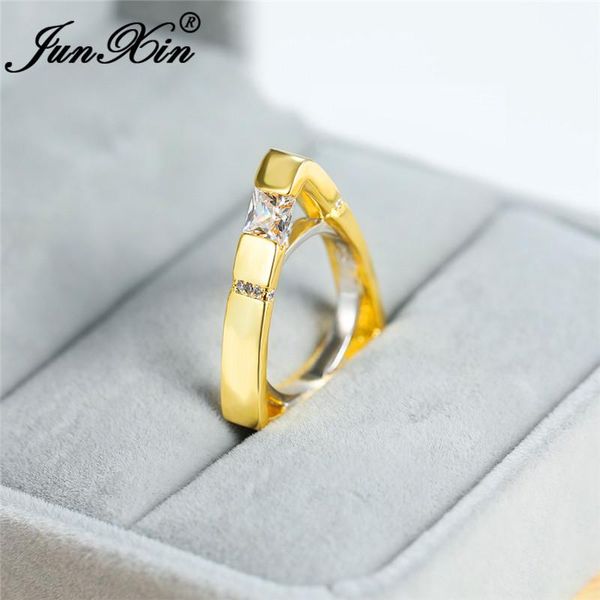 wedding rings unique geometric triangle ring bands two tone white yellow gold square crystal stone engagement for women, Slivery;golden
wedding rings unique geometric triangle ring bands two tone white yellow gold square crystal stone engagement for women, Slivery;golden