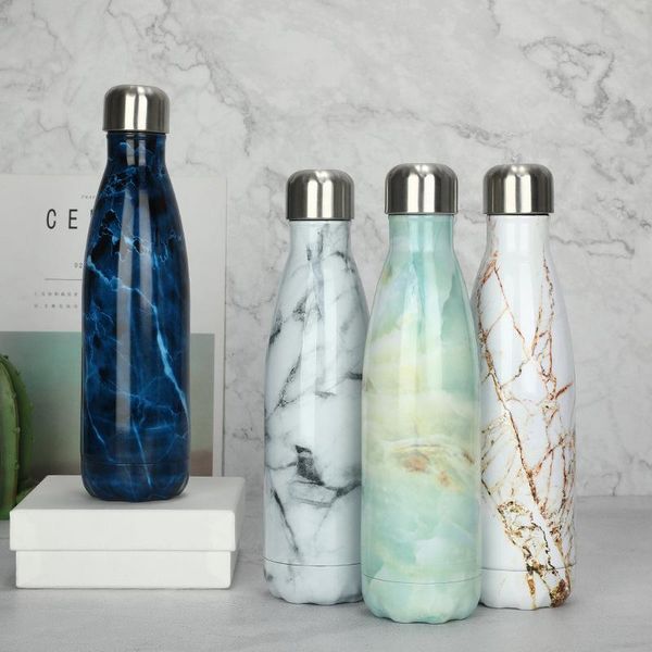 water bottles 304 stainless steel sports creative gift cup marble cola bottle insulation 450ml
water bottles 304 stainless steel sports creative gift cup marble cola bottle insulation 450ml
