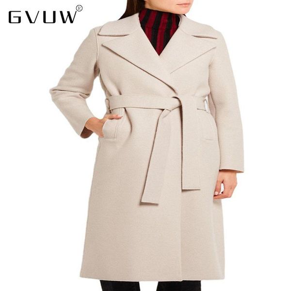 women's wool & blends gvuw autumn and winter suit collar fashion simple waist slim fit lace up cashmere long coat women manteau femme h, Black
women's wool & blends gvuw autumn and winter suit collar fashion simple waist slim fit lace up cashmere long coat women manteau femme h, Black