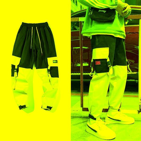track pants men's multi pockets cargo harem hip hop casual jogger male tatical joggers trousers streetwear men pant, Black
track pants men's multi pockets cargo harem hip hop casual jogger male tatical joggers trousers streetwear men pant, Black