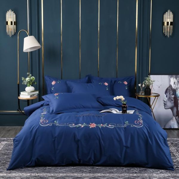 bedding sets luxury combed 100% cotton colorful embroidery set home linens duvet cover pillowcase flat fitted bed linen sheet
bedding sets luxury combed 100% cotton colorful embroidery set home linens duvet cover pillowcase flat fitted bed linen sheet