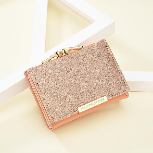 wallets 2021 fashion sequins tri-fold women's wallet short section small bag multi-card holder student coin purse, Red;black
wallets 2021 fashion sequins tri-fold women's wallet short section small bag multi-card holder student coin purse, Red;black