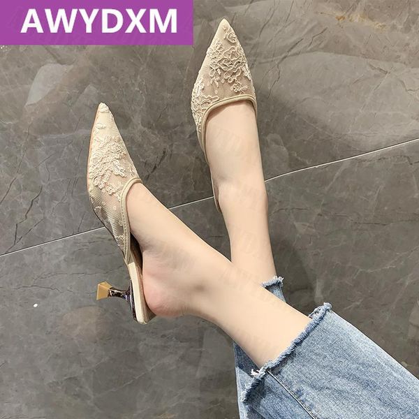 dress shoes high heels women 2021 summer mesh slippers fashion sandals designer pumps sweet cozy party mujer zapatos, Black
dress shoes high heels women 2021 summer mesh slippers fashion sandals designer pumps sweet cozy party mujer zapatos, Black