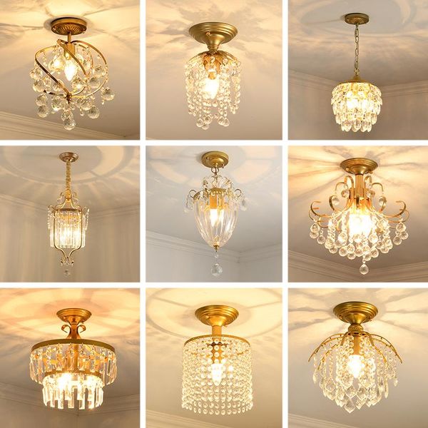 pendant lamps modern gold crystal ceiling chandelier small roundfor corridor aisle balcony bedroom living room led home indoor light fixture
pendant lamps modern gold crystal ceiling chandelier small roundfor corridor aisle balcony bedroom living room led home indoor light fixture
