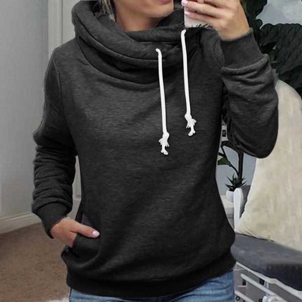 women's hoodies & sweatshirts autumn women funny fashion print long sleeves slimming turtleneck pullover blouses sweatshirt comfortable, Black
women's hoodies & sweatshirts autumn women funny fashion print long sleeves slimming turtleneck pullover blouses sweatshirt comfortable, Black