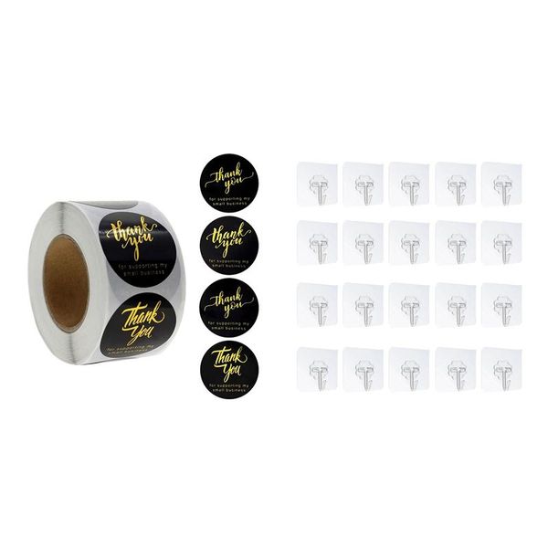 hooks & rails 20pcs waterproof self-adhesive hook heavy-duty wall 1x thank you for supporting my small business sticker
hooks & rails 20pcs waterproof self-adhesive hook heavy-duty wall 1x thank you for supporting my small business sticker