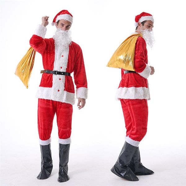 men's tracksuits 2021 christmas santa claus clothes costumes party dress up sets, Gray
men's tracksuits 2021 christmas santa claus clothes costumes party dress up sets, Gray