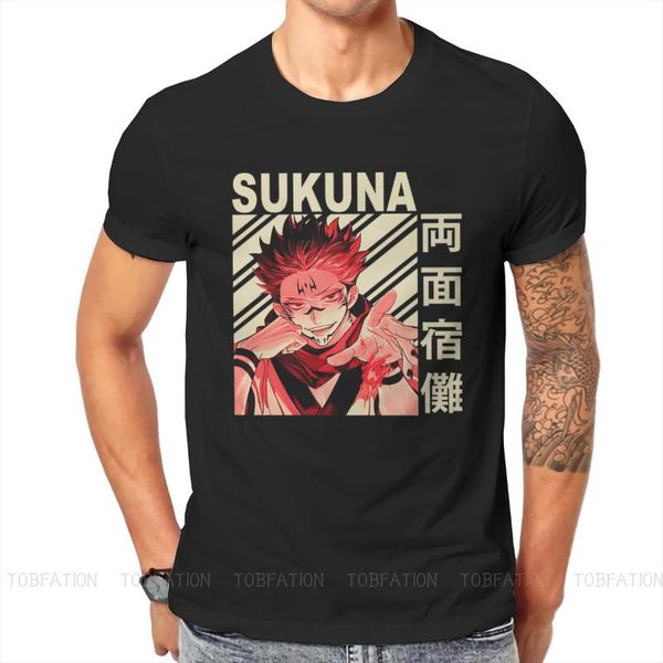 men's t-shirts sukuna vintage art tshirt jujutsu kaisen itadori yuji anime creative streetwear casual t shirt men short sleeve gift ide, White;black
men's t-shirts sukuna vintage art tshirt jujutsu kaisen itadori yuji anime creative streetwear casual t shirt men short sleeve gift ide, White;black