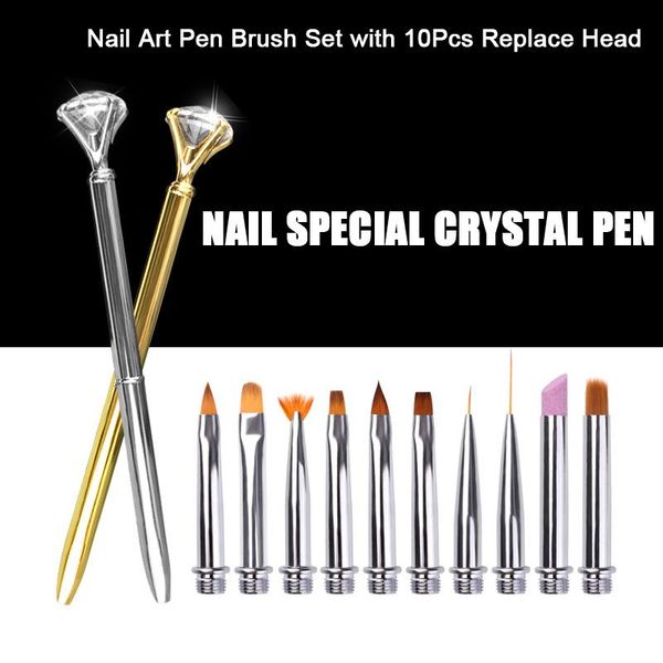 nail art kits 10pcs/set pen brush with replace head flower drawing cuticle remover kit
nail art kits 10pcs/set pen brush with replace head flower drawing cuticle remover kit