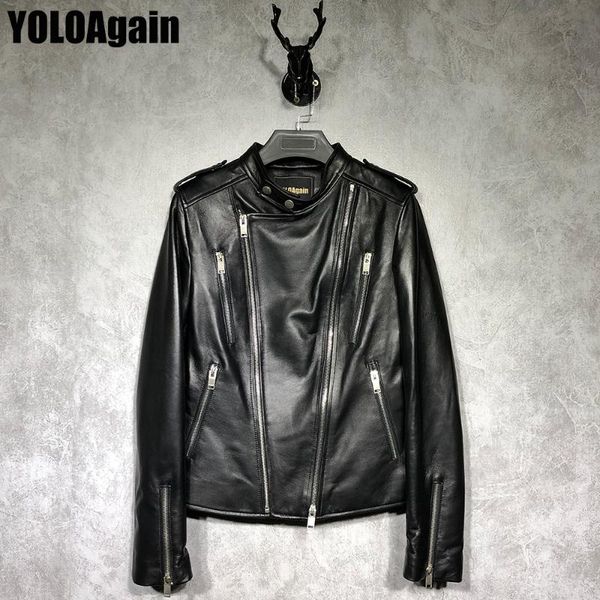 women's leather & faux yoloagain women genuine jacket ladies stand collar long sleeve black real
women's leather & faux yoloagain women genuine jacket ladies stand collar long sleeve black real