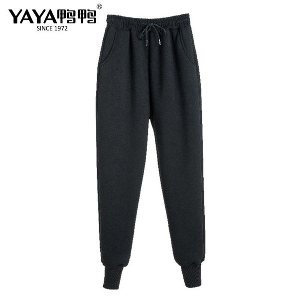 winter warm plush pants plus casual for ladies thermal women's & capris, Black;white
winter warm plush pants plus casual for ladies thermal women's & capris, Black;white