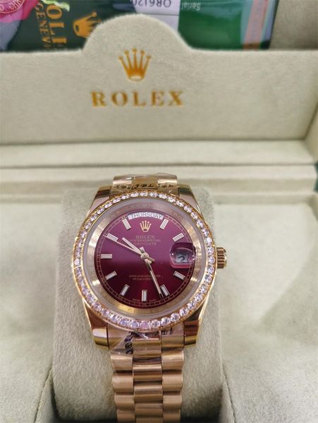 original box certificate 18k gold president daydate diamonds watch men stainless diamond bezel automatic wristwatch male watches 2813, Slivery;brown
original box certificate 18k gold president daydate diamonds watch men stainless diamond bezel automatic wristwatch male watches 2813, Slivery;brown