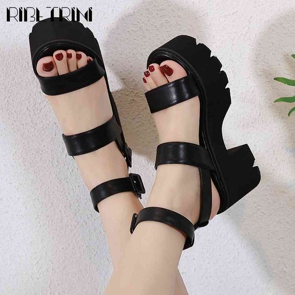 sandals platform gladiator shoes trendy brand buckle strap rome women high heels summer sandals, Black
sandals platform gladiator shoes trendy brand buckle strap rome women high heels summer sandals, Black