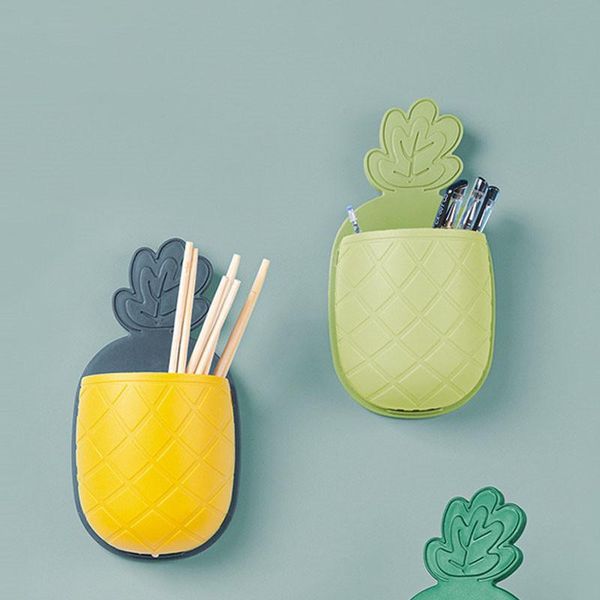 hooks & rails cartoon pineapple storage rack hanging wall shelf bathroom toothbrush holder box kitchen organizer drain
hooks & rails cartoon pineapple storage rack hanging wall shelf bathroom toothbrush holder box kitchen organizer drain
