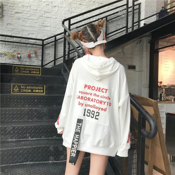 women's hoodies & sweatshirts loose casual bf letter sweatshirt female korean kawaii cute japanese harajuku ulzzang clothing for women, Black
women's hoodies & sweatshirts loose casual bf letter sweatshirt female korean kawaii cute japanese harajuku ulzzang clothing for women, Black