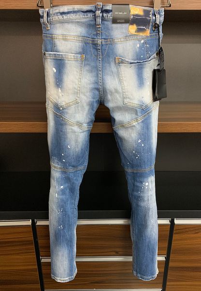 men's jeans phantom turtle classic fashion man hip hop rock moto mens casual design ripped distressed ny denim biker 6117, Blue
men's jeans phantom turtle classic fashion man hip hop rock moto mens casual design ripped distressed ny denim biker 6117, Blue