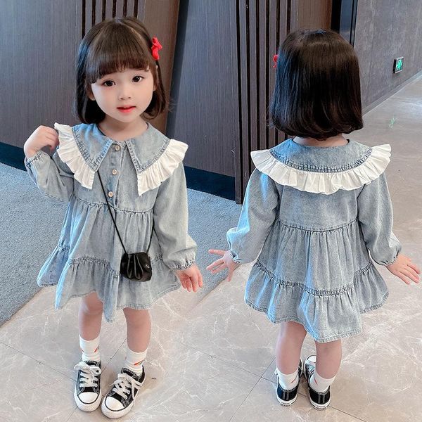 girl's dresses girl dress kids baby clothes 2021 blue spring summer toddler formal sport uniform dresses christmas cotton children clot, Red;yellow
girl's dresses girl dress kids baby clothes 2021 blue spring summer toddler formal sport uniform dresses christmas cotton children clot, Red;yellow