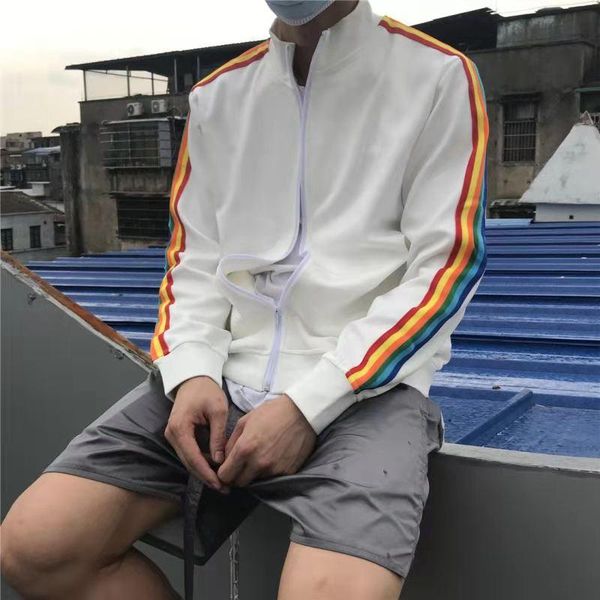 men's jackets white jacket men autumn spring bomber stand collar zipper outwear hip hop streetwear sport casual coat jaqueta masculina, Black;brown
men's jackets white jacket men autumn spring bomber stand collar zipper outwear hip hop streetwear sport casual coat jaqueta masculina, Black;brown