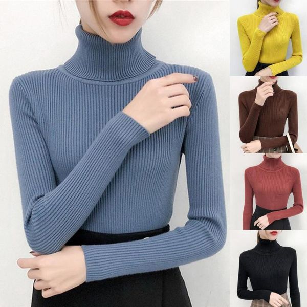 women's sweaters 2021 basic turtleneck women autumn winter slim pullover knitted sweater jumper soft warm pull, White;black
women's sweaters 2021 basic turtleneck women autumn winter slim pullover knitted sweater jumper soft warm pull, White;black