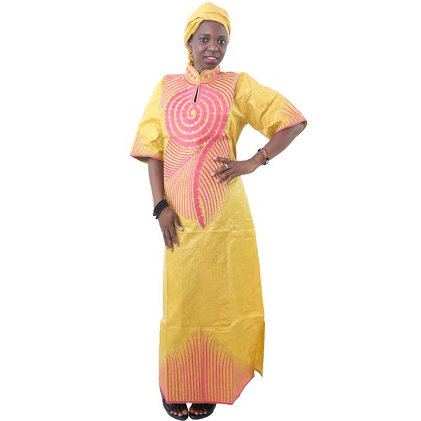 2021robe africaine femme 2021 dashiki ankara dresses women bazin riche embroidery boubou woman african turban ladies clothing, Red
2021robe africaine femme 2021 dashiki ankara dresses women bazin riche embroidery boubou woman african turban ladies clothing, Red
