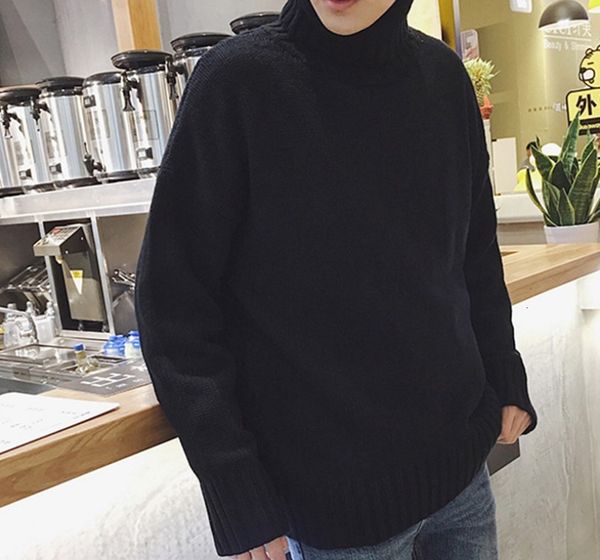 men's sweaters men turtleneck sweater autumn winter warm soft thick solid comfortable spacious clothes knitted cotton casual hombr, White;black
men's sweaters men turtleneck sweater autumn winter warm soft thick solid comfortable spacious clothes knitted cotton casual hombr, White;black
