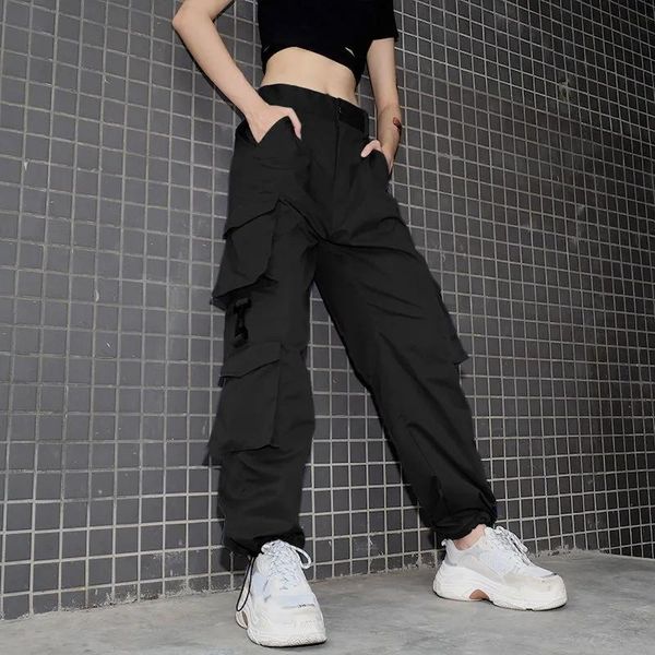 women's pants & capris autumn style overalls casual trousers hip-hop pocket women harajuku y2k cotton loose streetwear high waist, Black;white
women's pants & capris autumn style overalls casual trousers hip-hop pocket women harajuku y2k cotton loose streetwear high waist, Black;white