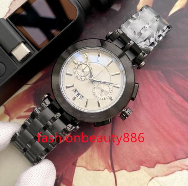 luxury men's watches 45mm dial quartz automatic movement men's designer gold full stainless steel strap waterproof watch christmas, Slivery;brown
luxury men's watches 45mm dial quartz automatic movement men's designer gold full stainless steel strap waterproof watch christmas, Slivery;brown