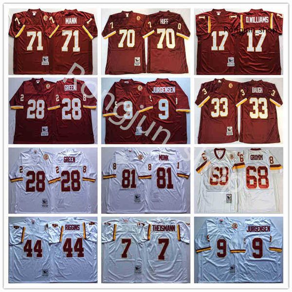 2021 vintage ncaa men #44 john riggins 9 jurgensen 7 joe theismann 28 darrell green 68 russ grimm 81 art monk retro college football jerseys, Black
2021 vintage ncaa men #44 john riggins 9 jurgensen 7 joe theismann 28 darrell green 68 russ grimm 81 art monk retro college football jerseys, Black