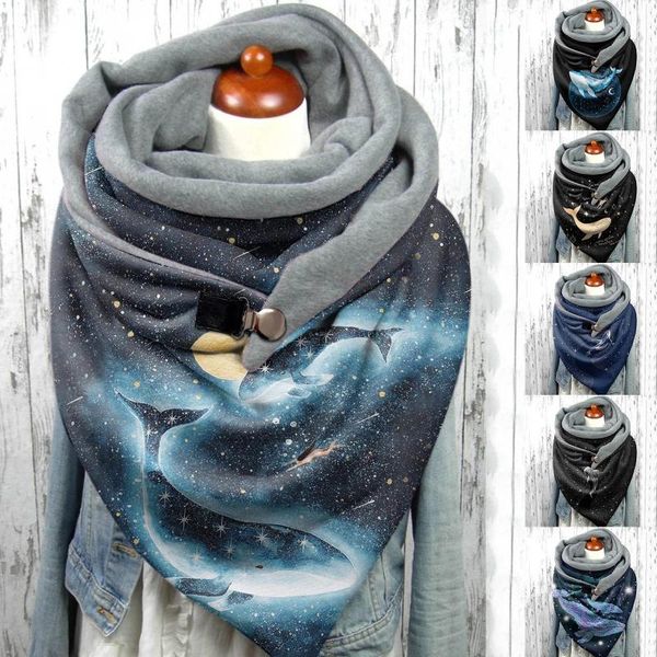 scarves 2022 fashion women vintage print button soft wrap casual warm shawls foulard femme winter scarf, Blue;gray
scarves 2022 fashion women vintage print button soft wrap casual warm shawls foulard femme winter scarf, Blue;gray