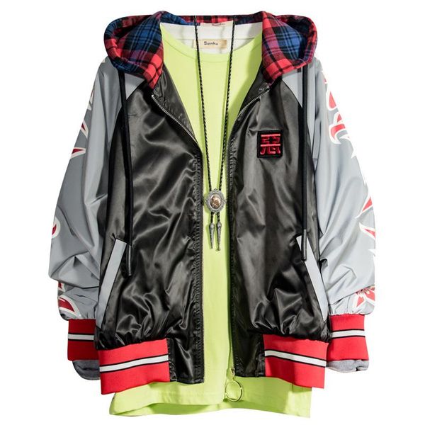 men's jackets mens hooded windbreaker men lightweight with hood pilot streetwear jacket bomber ii50jk, Black;brown
men's jackets mens hooded windbreaker men lightweight with hood pilot streetwear jacket bomber ii50jk, Black;brown