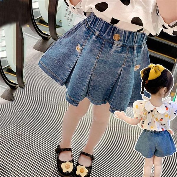 fashion kids jean girls women skirts 2 3 4 5 6 8 toddler infant baby denim pleated solid princess outfits, Blue
fashion kids jean girls women skirts 2 3 4 5 6 8 toddler infant baby denim pleated solid princess outfits, Blue