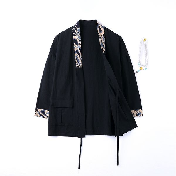 men's casual shirts streetwear v-neck mens three quarter japanese-style leisure male fashion printing men open stitch large size, White;black
men's casual shirts streetwear v-neck mens three quarter japanese-style leisure male fashion printing men open stitch large size, White;black