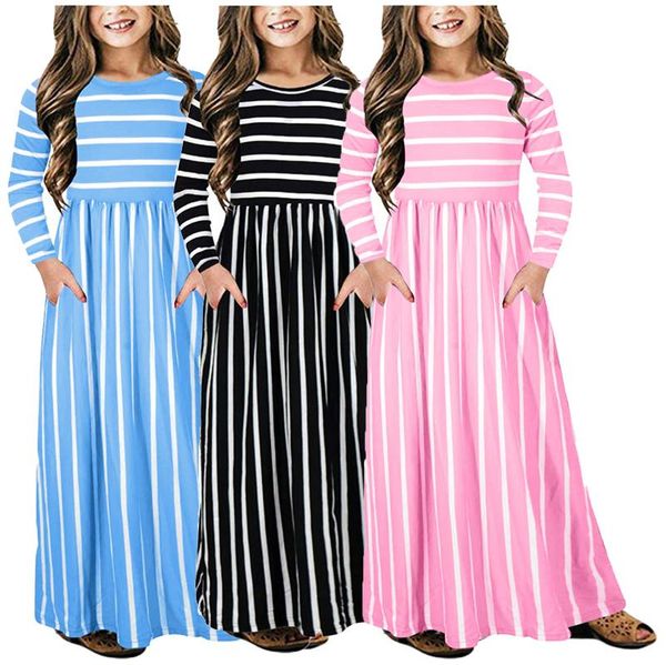 girl's dresses spring autumn girls striped dress long sleeve kids casual children vestidos bohemian teen toddler clothes, Red;yellow
girl's dresses spring autumn girls striped dress long sleeve kids casual children vestidos bohemian teen toddler clothes, Red;yellow
