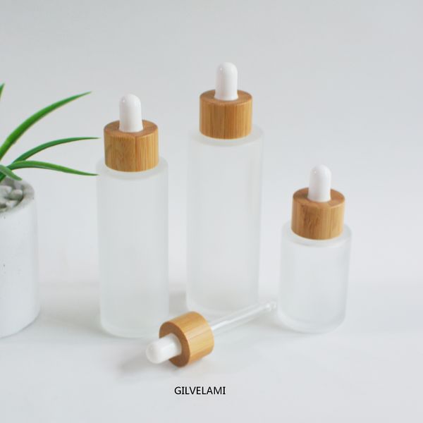 natural bamboo frosted glass dropper bottles with empty essential oil packaging container 20ml-100ml
natural bamboo frosted glass dropper bottles with empty essential oil packaging container 20ml-100ml