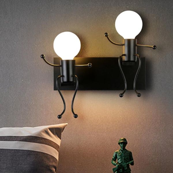nordic cartoon doll wall light fixtures modern led creative mounted iron bedside sconce lamp for kids baby room living
nordic cartoon doll wall light fixtures modern led creative mounted iron bedside sconce lamp for kids baby room living