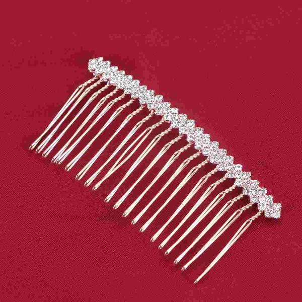 hair brushes chic rhinestone comb bang insert elegant headdress stylish hairpin for girls (flat type), Silver
hair brushes chic rhinestone comb bang insert elegant headdress stylish hairpin for girls (flat type), Silver