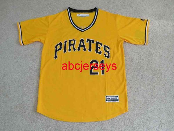 custom sewing #21 roberto clemente stitch yellow jersey new men women youth kids baseball jersey xs-6xl, Black
custom sewing #21 roberto clemente stitch yellow jersey new men women youth kids baseball jersey xs-6xl, Black