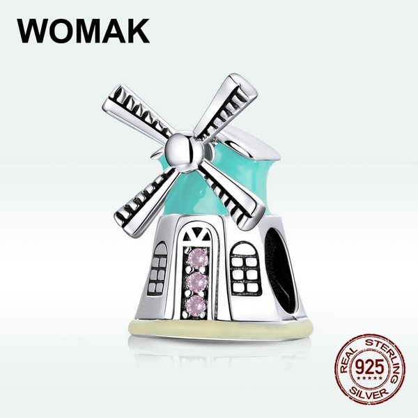 925 sterling silver enamel windmill charm zircon bead fit bracelet & necklace pendant making woman fashion jewelry gift, Golden;silver
925 sterling silver enamel windmill charm zircon bead fit bracelet & necklace pendant making woman fashion jewelry gift, Golden;silver