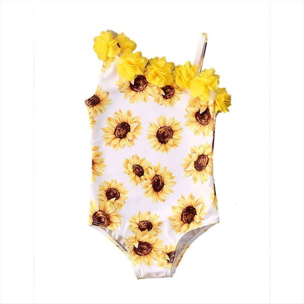 0 5y summer kid baby girls bikini sunflowers leopard print ruffles lace one shoulder swimwear beachwear, White
0 5y summer kid baby girls bikini sunflowers leopard print ruffles lace one shoulder swimwear beachwear, White