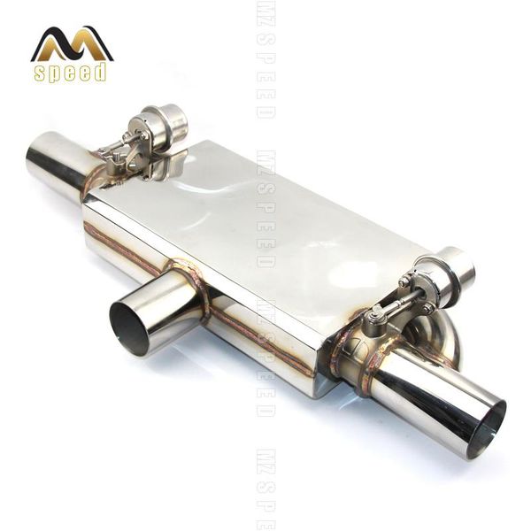 manifold & parts accessories car exhaust pipe 304 stainless steel double valve remote muffler universal racing loud sound
manifold & parts accessories car exhaust pipe 304 stainless steel double valve remote muffler universal racing loud sound