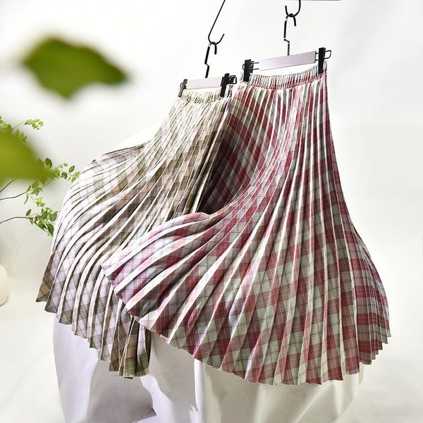 skirts women fashion striped plus size pleated skirt stretch waist chiffon plaid temperament large swing female long, Black
skirts women fashion striped plus size pleated skirt stretch waist chiffon plaid temperament large swing female long, Black