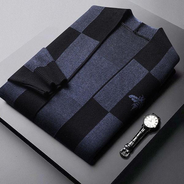 men's sweaters spring autumn slim fit mens sweater 3xl abrigo hombre luxury knitted contrast stitching lattice male, White;black
men's sweaters spring autumn slim fit mens sweater 3xl abrigo hombre luxury knitted contrast stitching lattice male, White;black