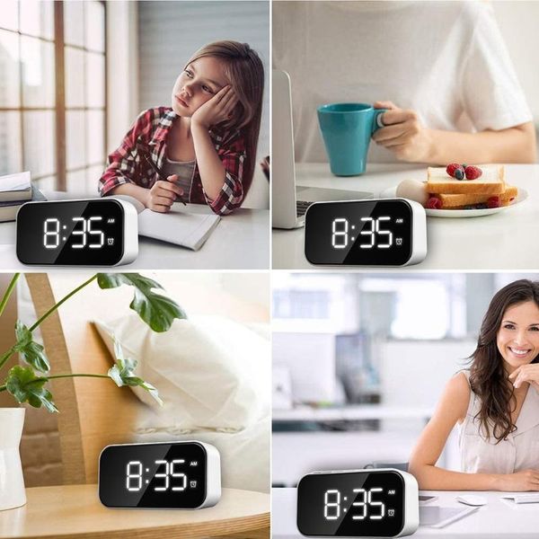 other clocks & accessories black background electronic alarm clock without battery led screen digital kitchen office
other clocks & accessories black background electronic alarm clock without battery led screen digital kitchen office