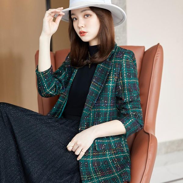 women's suits & blazers small blazer coat spring autumn korean vintage casual ladies button woman slim notched yellow jacket, White;black
women's suits & blazers small blazer coat spring autumn korean vintage casual ladies button woman slim notched yellow jacket, White;black