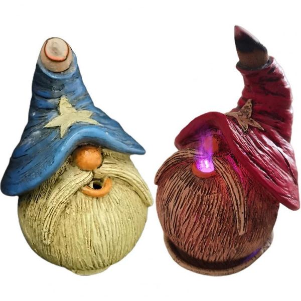 fragrance lamps incense burner gnome decor caps wearing multi-color led lighting backflow for home
fragrance lamps incense burner gnome decor caps wearing multi-color led lighting backflow for home