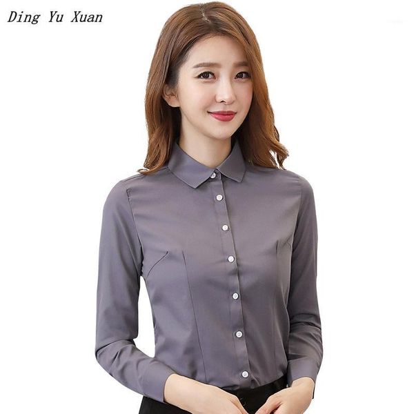 spring office ladies short long sleeve work shirts blusa chifon mujer plus size femme summer formal blouses 5xl women's, White
spring office ladies short long sleeve work shirts blusa chifon mujer plus size femme summer formal blouses 5xl women's, White