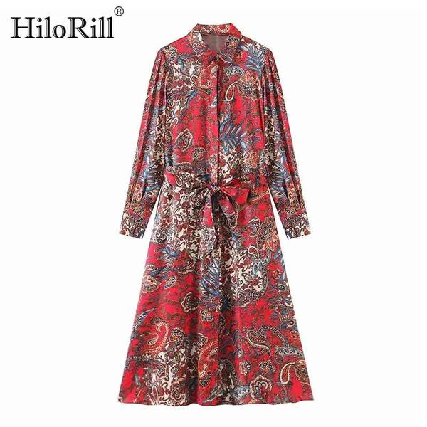 boho floral dress autumn spring long sleeve vintage shirt bandage office midi women vestidos mujer 210508, Black;gray
boho floral dress autumn spring long sleeve vintage shirt bandage office midi women vestidos mujer 210508, Black;gray