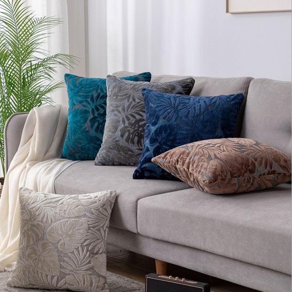 cushion/decorative pillow tropical leaves chenille flocking cushion cover blue navy red home decorative 45x45cm living room sofa case
cushion/decorative pillow tropical leaves chenille flocking cushion cover blue navy red home decorative 45x45cm living room sofa case