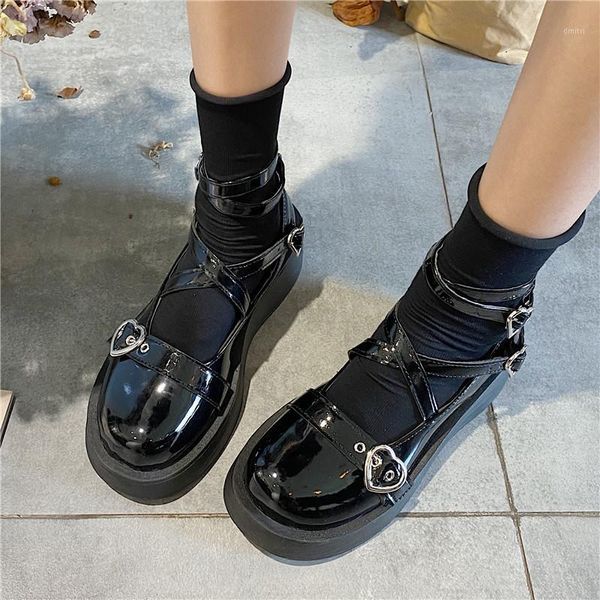 dress shoes japanese lolita mary jane jk love girl student kawaii sweet round head platform anime cosplay high heels cute, Black
dress shoes japanese lolita mary jane jk love girl student kawaii sweet round head platform anime cosplay high heels cute, Black