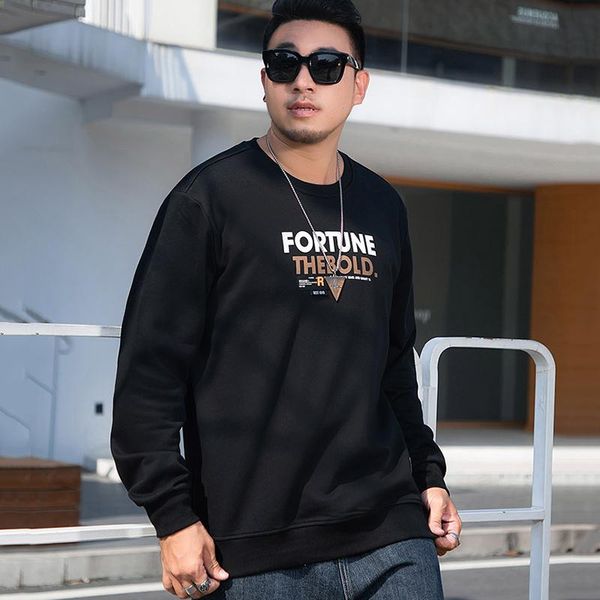 men's hoodies & sweatshirts brand shirt, round neck sweater, pure color autumn style fashion thickening, Black
men's hoodies & sweatshirts brand shirt, round neck sweater, pure color autumn style fashion thickening, Black